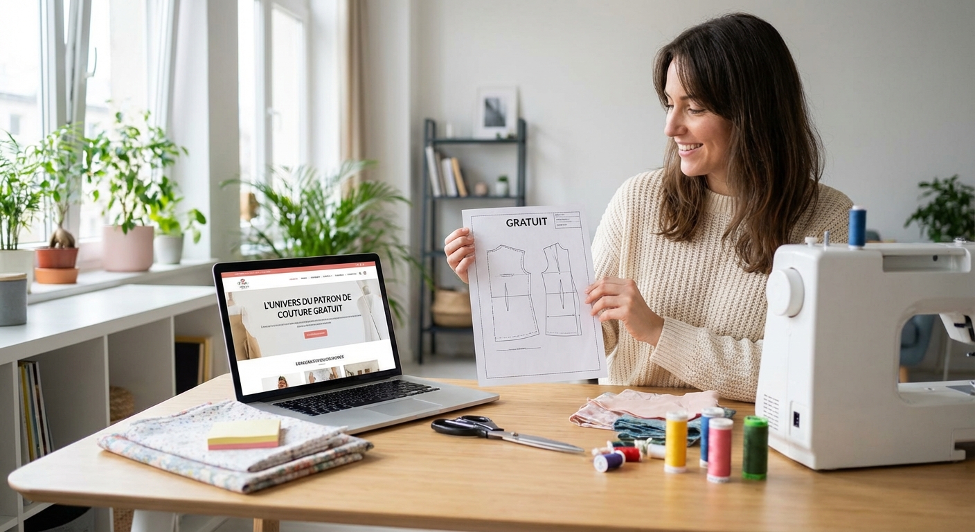 L'univers du patron de couture gratuit